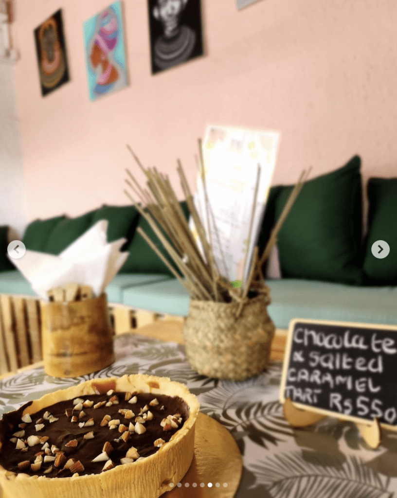 Aurore's sugar N spice coffee shop in tamarin