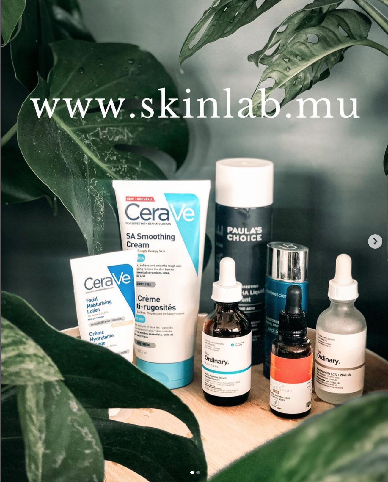 skin care products mauritius