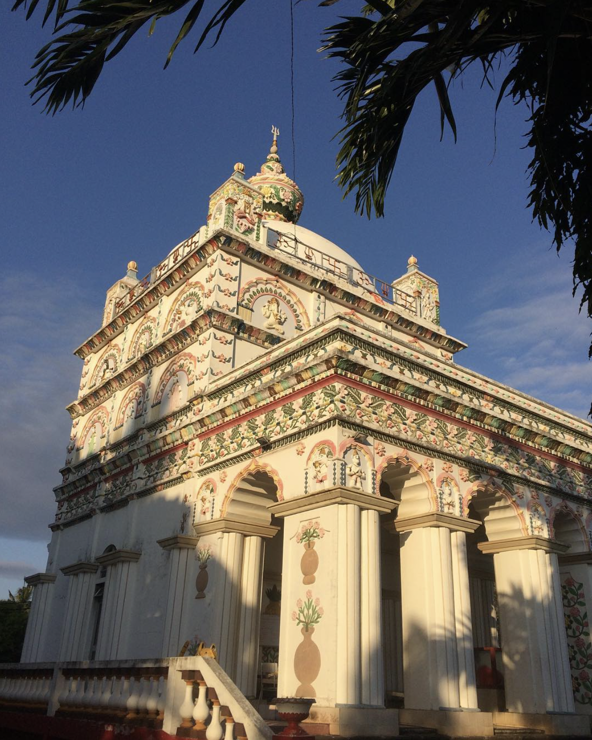 Maheswarnath Mandir temple hindou à l'île Maurice