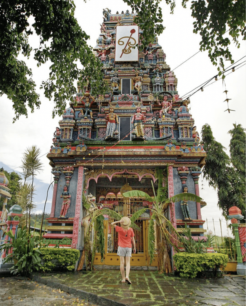 Siva Soopramaniar Kovile in Bel-Air Riviere Seche mauritius temple