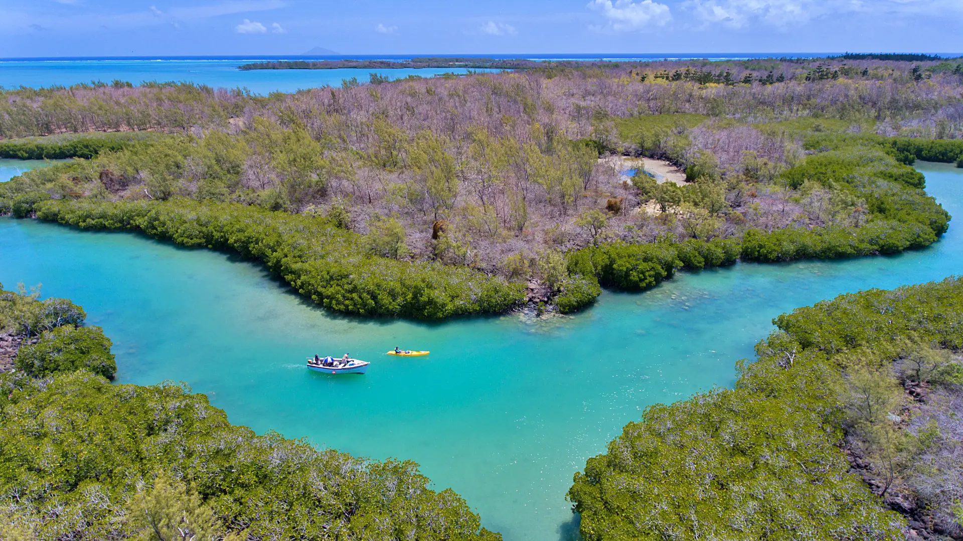 excursion en kayak à l'ile d'ambre