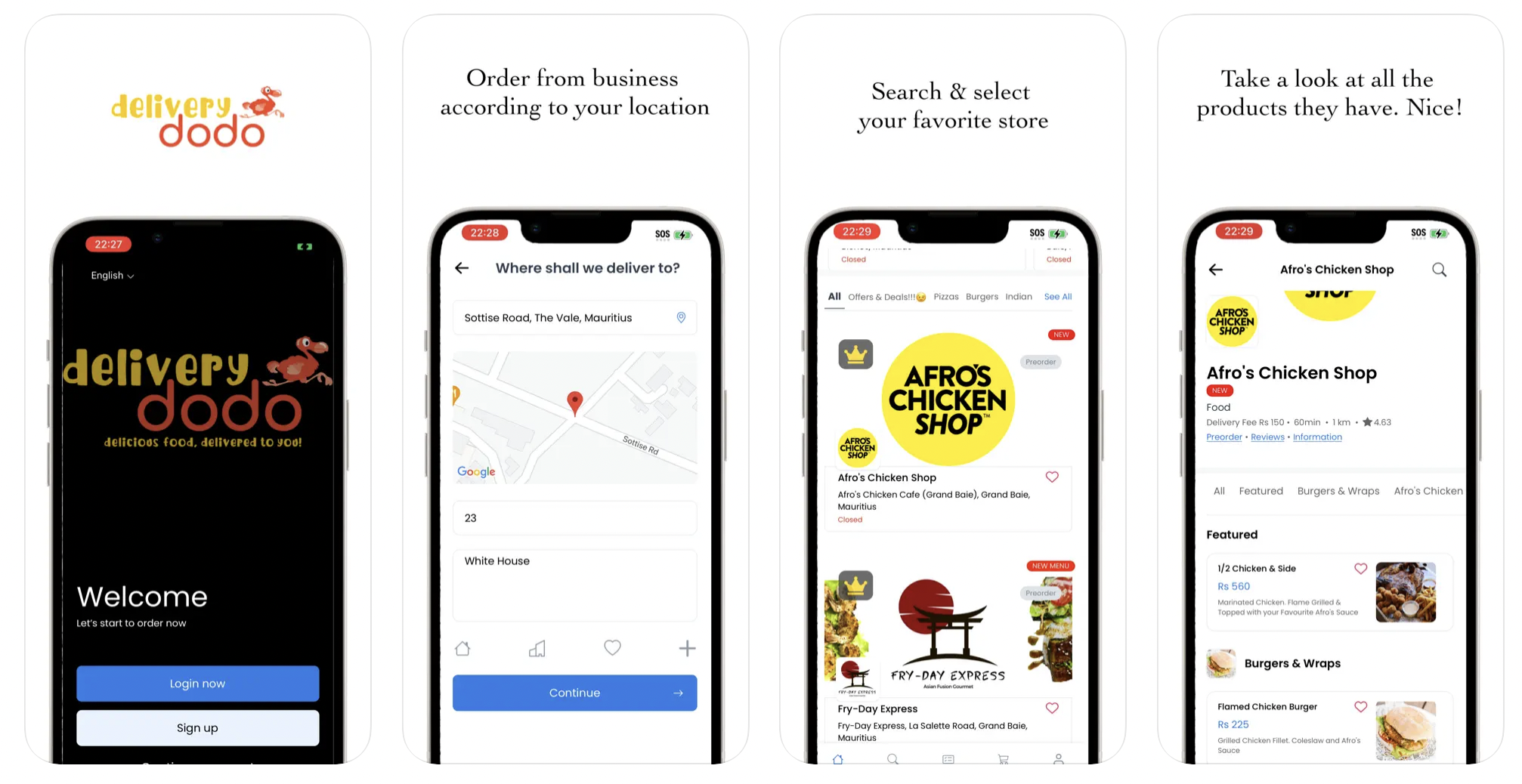 delivery dodo delivery app essential in mauritius