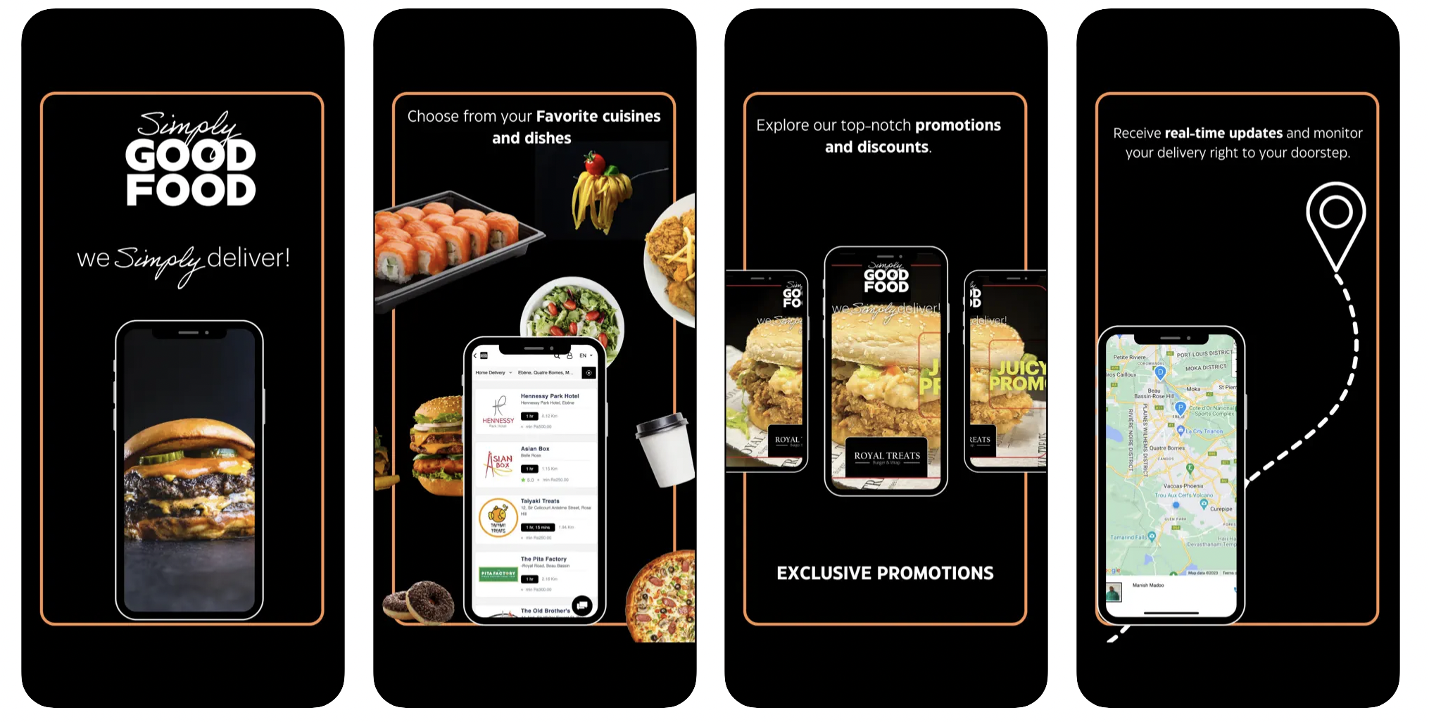 simply good food delivery app essential in mauritius