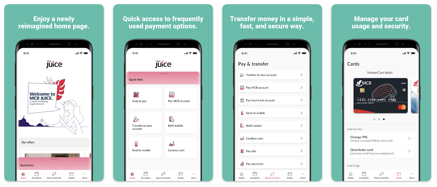 mcb juice payment app mauritius