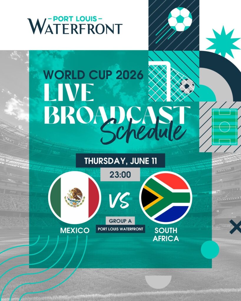 World Cup games live big screen in Mauritius