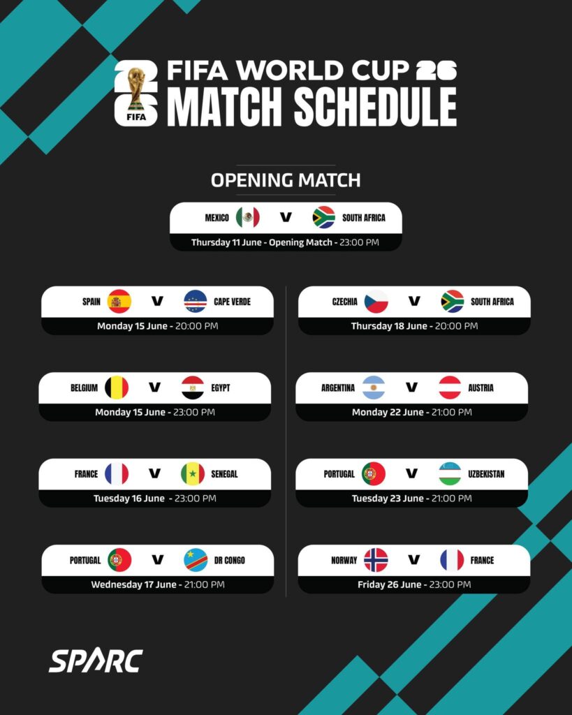 World Cup games live big screen in Mauritius