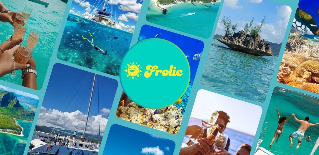 Frolic catamaran meetup party événement Ile Maurice