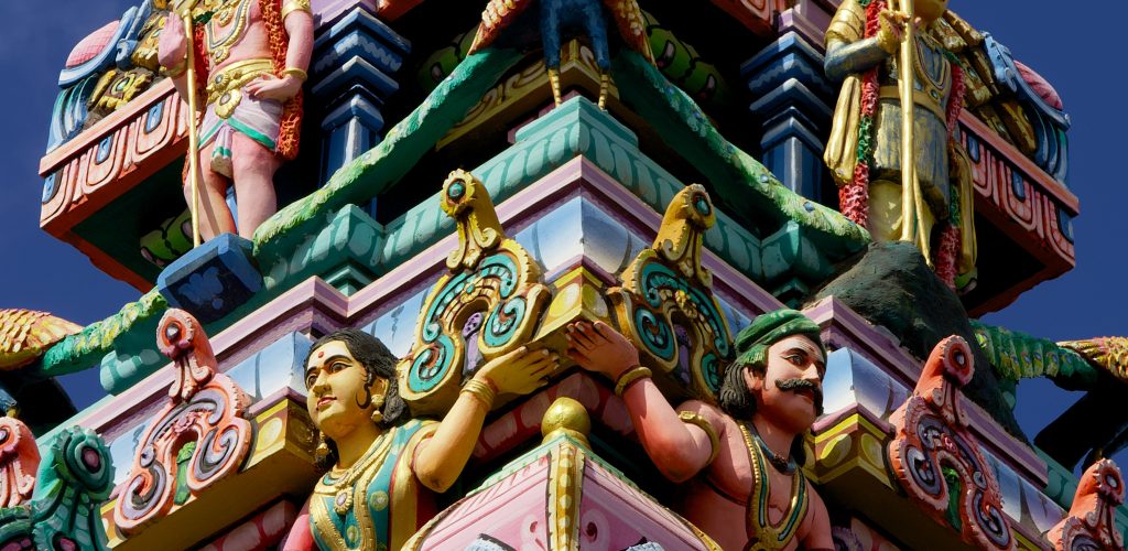 temples hindous à visiter à maurice